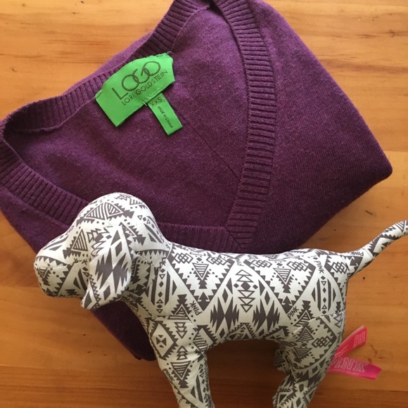 LOGO Lori Goldstein Lightweight Sweater - Picture 4 of 4